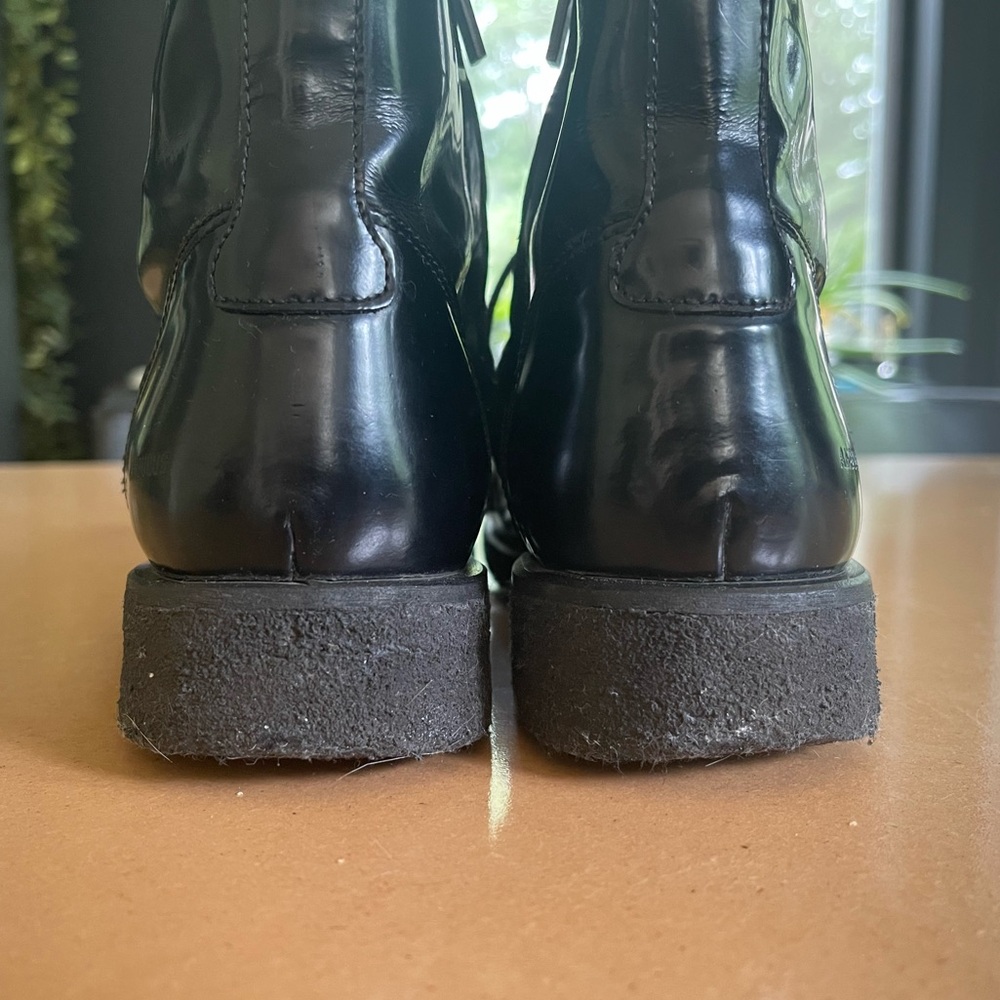 Mirror shine combat boots - Picture 10 of 13